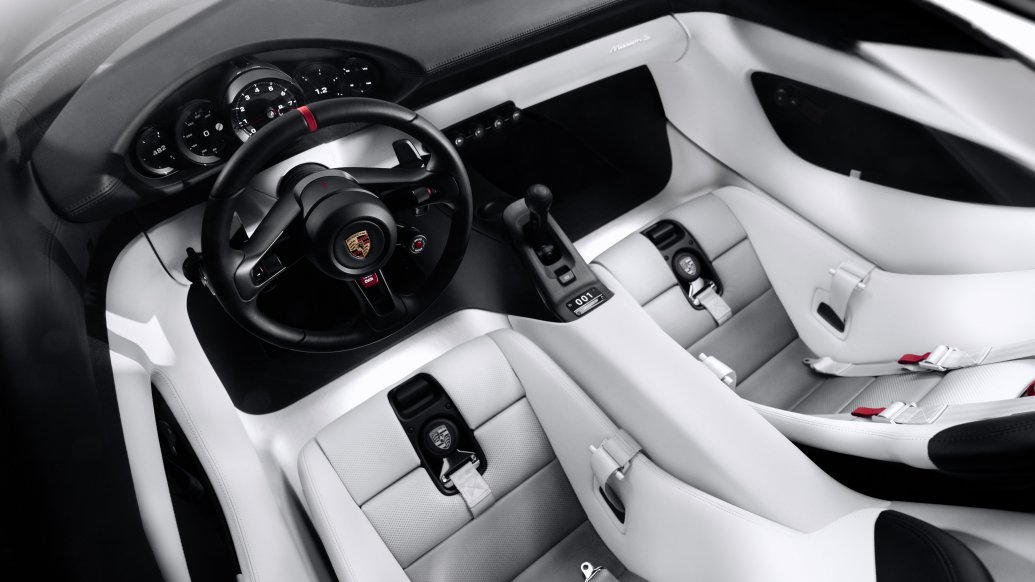 Porsche Mission S, interior